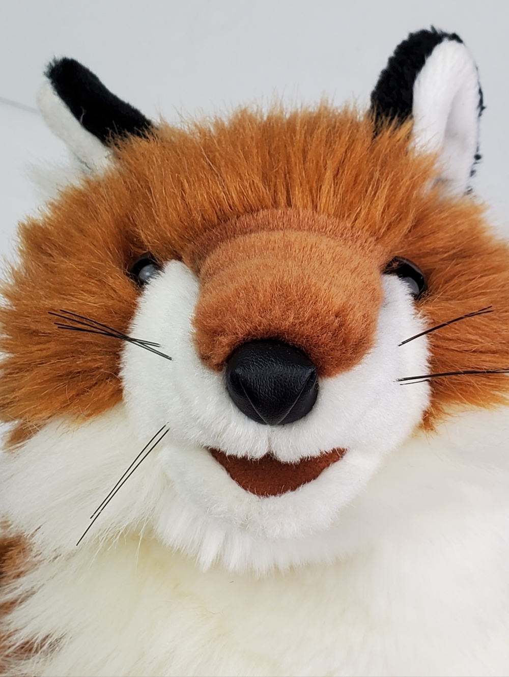 Folkmanis Realistic Red Fox Plush Stuffed Animal Hand Puppet SEE PHOTOS - GUC